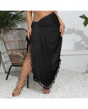 Robe pareo noir