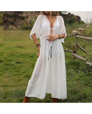 Deshabiller plage blanc
