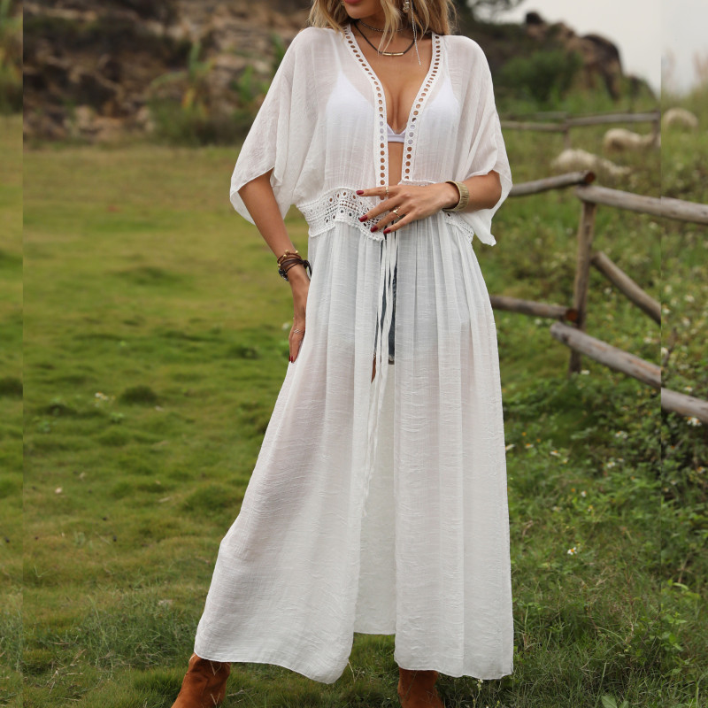 Deshabiller plage blanc