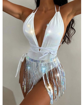 Maillot de bain 1 piece blanc