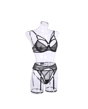 Ensemble en resille 3 pieces