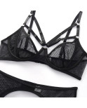 Ensemble en resille 3 pieces