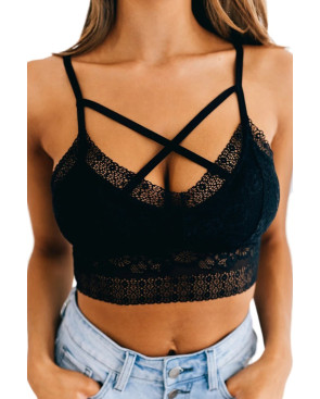 Crop top croise