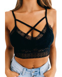 Crop top croise