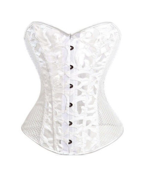 Corset sexy - blanc