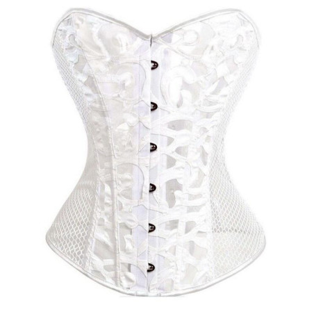 Corset sexy - blanc