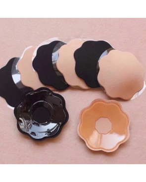 Cache teton silicone forme fleur