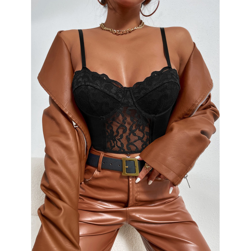 Bustier dentelle
