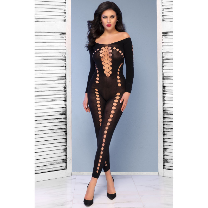 Bodystocking black CR4646