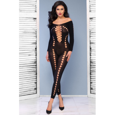 Bodystocking black CR4646