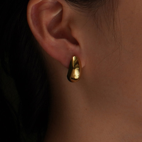 Boucle d'oreille Acier inoxydable