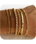 Bracelet 6 en1 Acier Inoxydable