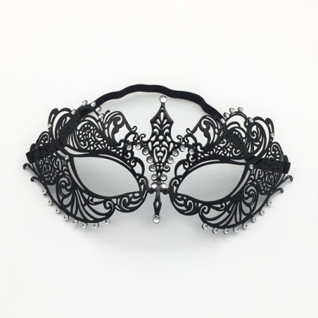 Masque noir avec élastique