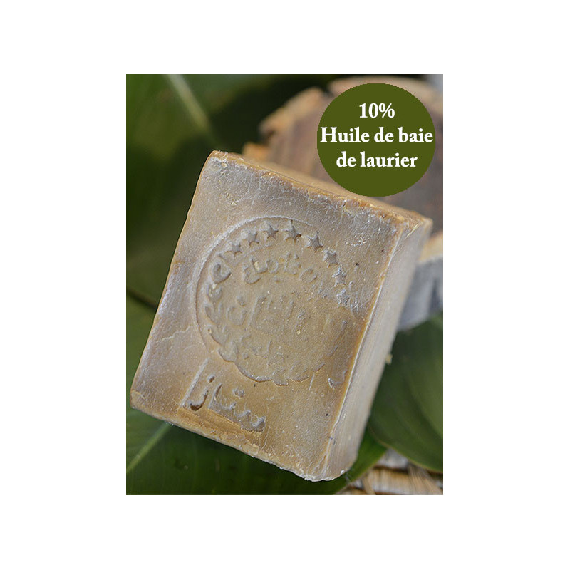 Savon d'Alep 10% Baie de Laurier