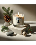 Bougie sapin de noel
