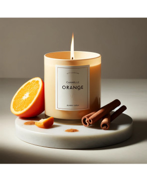 Bougie Orange cannelle