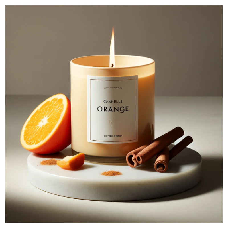 Bougie Orange cannelle