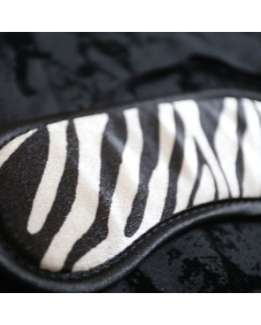 Masque nuit Zebre