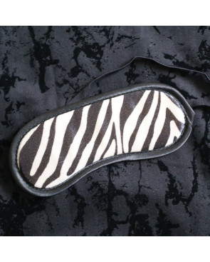 Masque nuit Zebre
