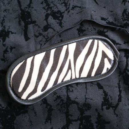Masque nuit Zebre