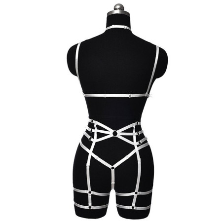 Ensemble white Taille Unique