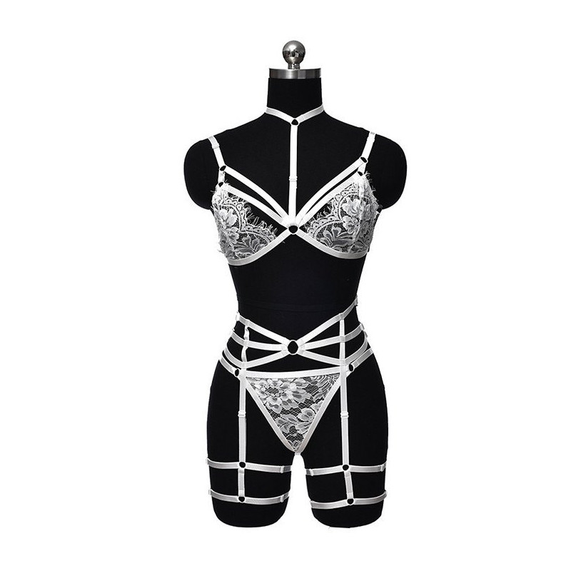 Ensemble white Taille Unique