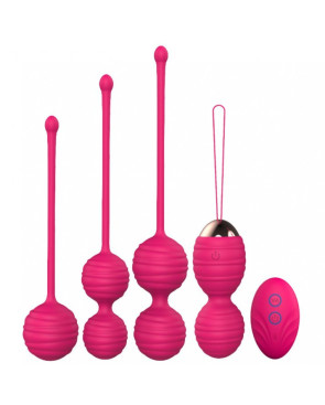 Kit Boules Geisha Vibro (Violet)