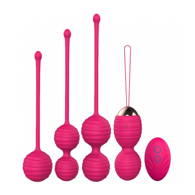 Kit Boules Geisha Vibro (Violet)