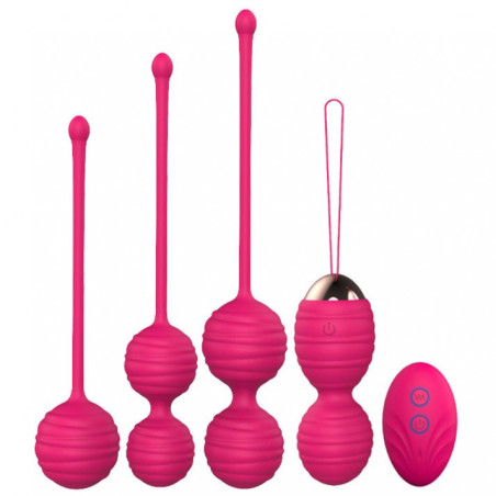 Kit Boules Geisha Vibro (Violet)