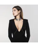 Désir Métallique - Collier en maille Silver