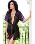 Ensemble peignoir CR4079 Violet