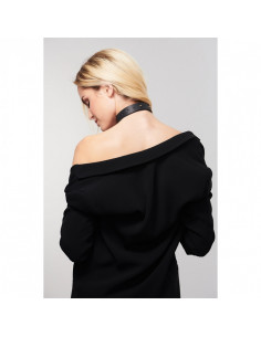 Maze -  Collier fouet noir